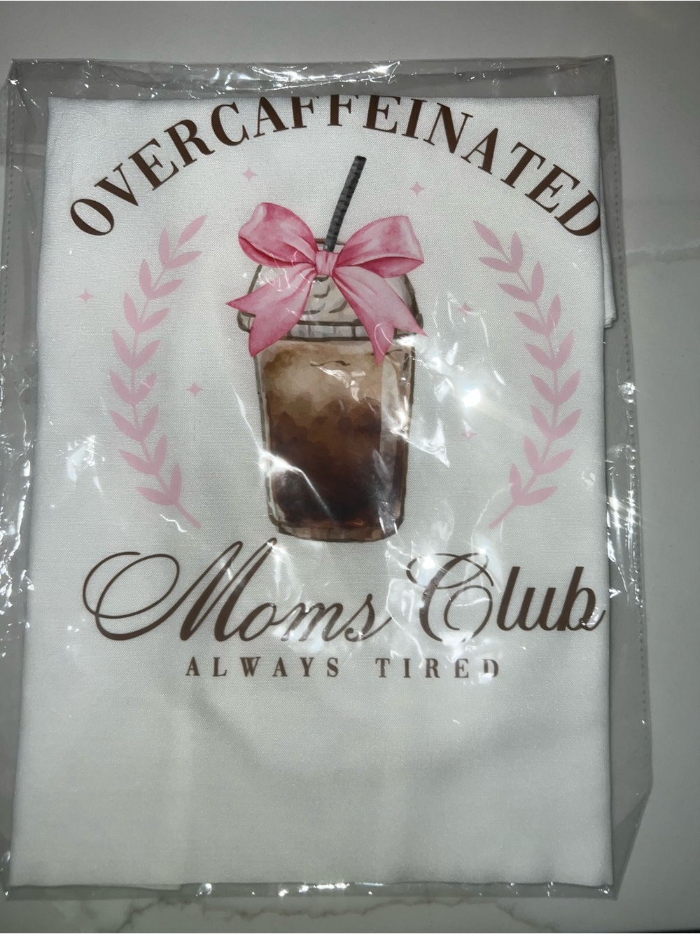 Moms Club Pink Accent Bag